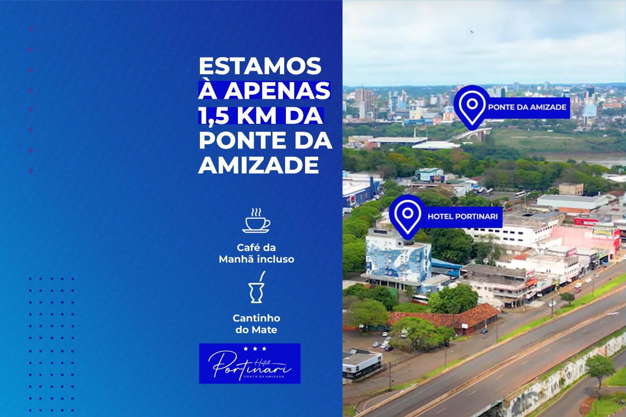 Hotel Portinari Ponte Da Amizade 포스두이구아수 외부 사진